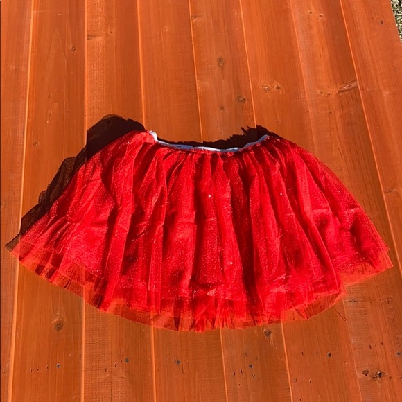 Girls Metallic Tulle Skirt - Picture 2 of 7